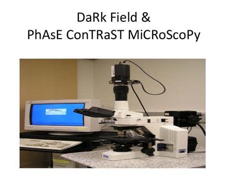 Phase contrast microscopy