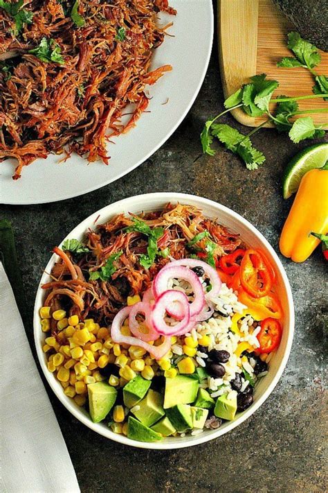 Pork Carnitas Burrito Bowls - The Best Blog Recipes