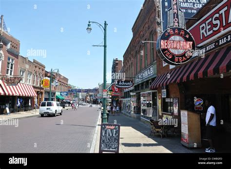 Historic downtown Memphis, Tennessee, USA Stock Photo - Alamy