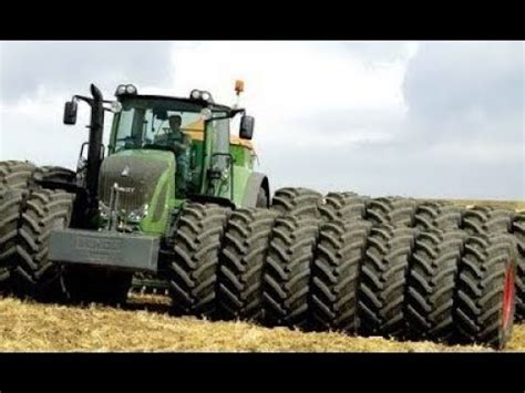 Big and Powerful DIESEL TRACTORS STUCK in MUD and FIELD Ride - YouTube