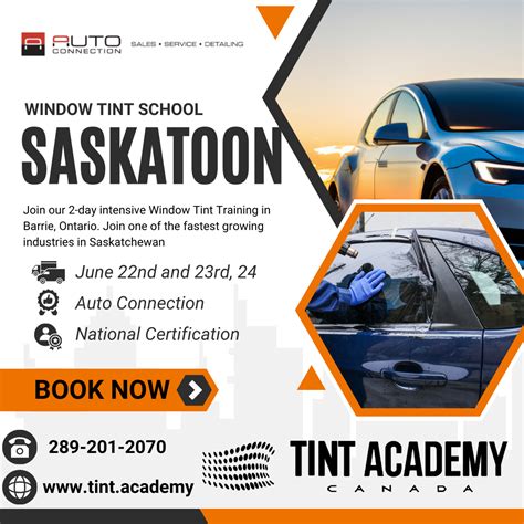 Learn Window Tinting in Saskatoon Saskatchewan this June 2024! – Tint Academy