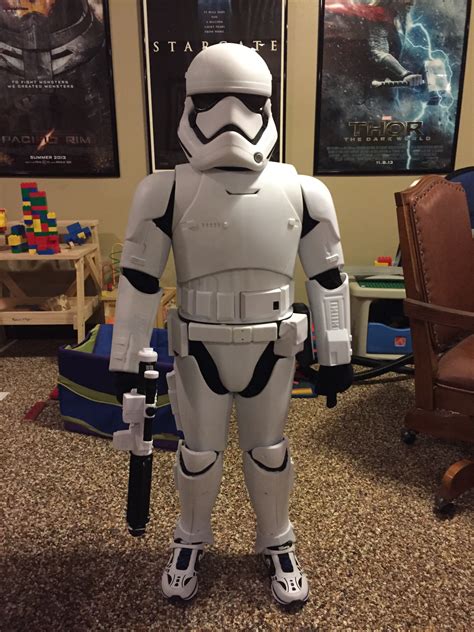 First Order Stormtrooper Costume Made from a Toy « Adafruit Industries – Makers, hackers ...