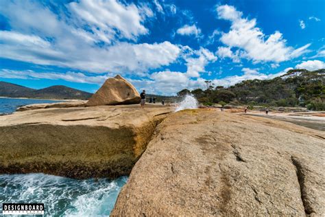 Bicheno Blowhole, Tasmania - DesignBoard Photography Map