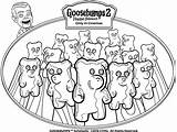 Printable Goosebumps Coloring Pages sketch template
