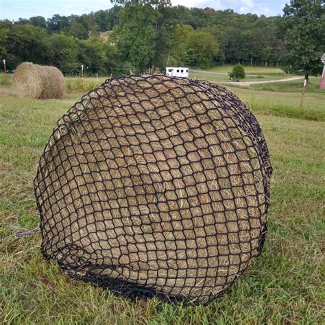 Large Bale - Round Bale Nets Archives - Hay Burners Equine LLC