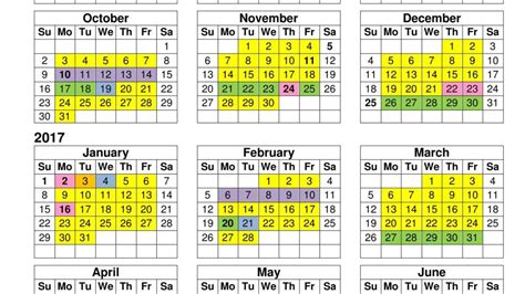 2016-2017 Instructional Calendar | Jackson County Floridan | dothaneagle.com