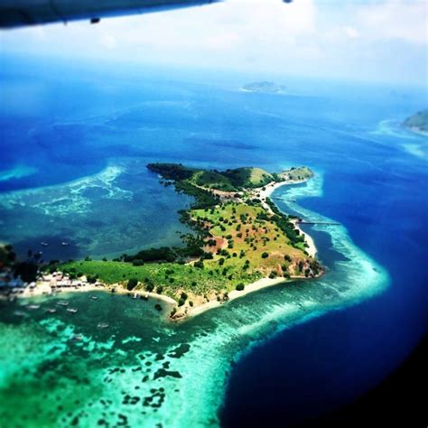 Seraya Hotel & Resort - from plane