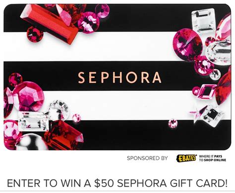 Sponsored: Win 1 of 6 $50 Sephora Gift Cards! | Sephora gift card, Gift card, Sephora