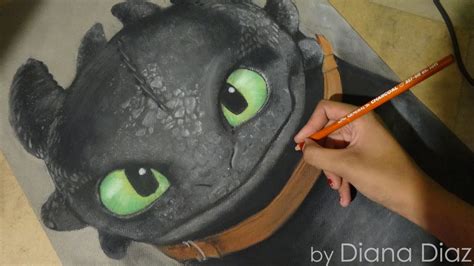 Toothless The Dragon Realistic Sketches