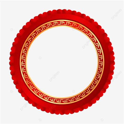 Happy Chinese Lunar New Year 2025 Red Golden Border Background Vector ...