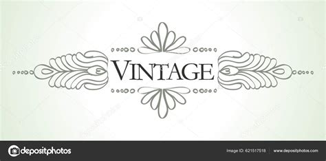 Elegant Vintage Frame Vector Illustration Stock Vector by ©YAY_Images 621517518