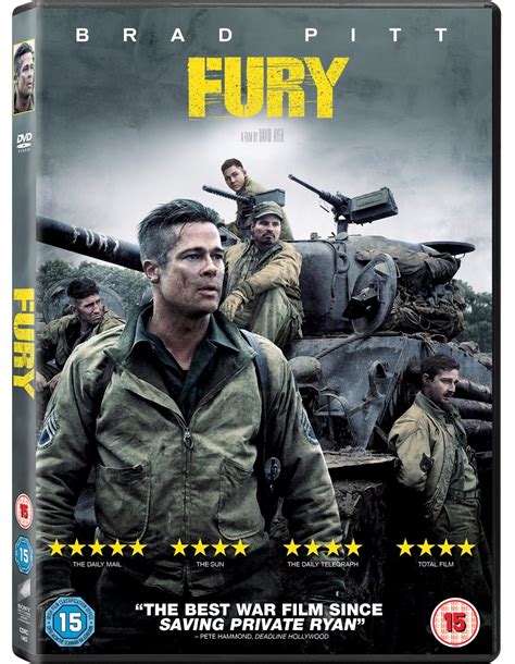 Fury | DVD | Free shipping over £20 | HMV Store