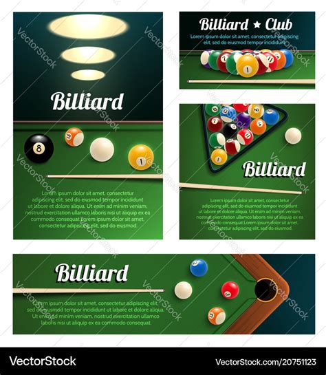 Pool Tournament Flyer Template Collection