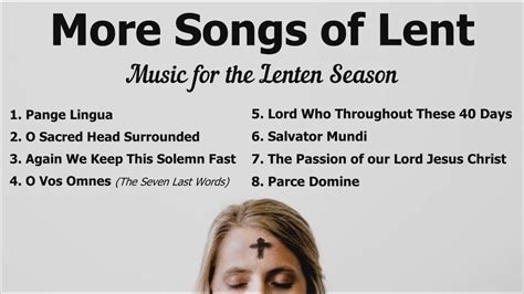 More Songs of Lent | Lent 2023 | Lent Songs Catholic | Music for the ...