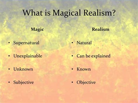 PPT - Magical Realism PowerPoint Presentation, free download - ID:2418531