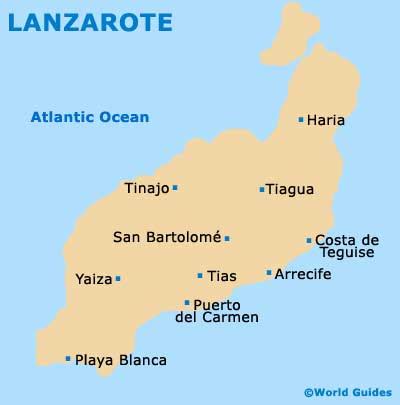 Map of Lanzarote Airport (ACE): Orientation and Maps for ACE Lanzarote Airport