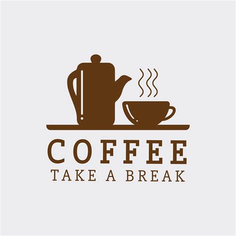 Take a break coffee vector - Download Free Vectors, Clipart Graphics & Vector Art