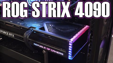 ASUS ROG Strix GeForce RTX® 4090 OC 24GB — Vipera Tomorrow’s Technology ...