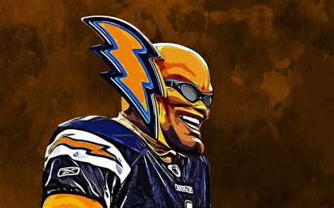 Download wallpapers Boltman, Los Angeles Chargers, 4k, grunge art, mask ...