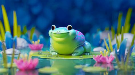 Cute frog - Finished Projects - Blender Artists Community