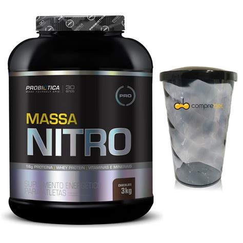 → Hipercalorico Massa Nitro No2 3kg Chocolate Probiótica + Shakeira é ...