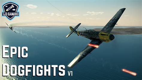 Epic Low Level Dogfight Highlights! World War II Combat Flight ...