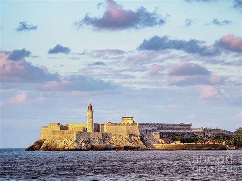 El Morro Castle and Lighthouse at sunset, Havana, La Habana Province, Cuba Photograph by Karol ...