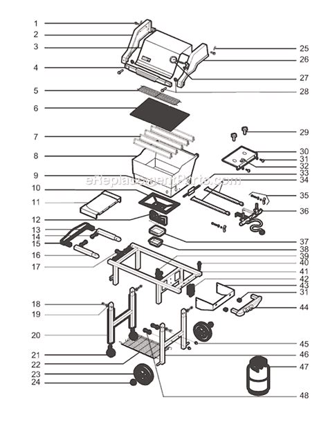 Weber Gas Grill Parts List | Bruin Blog