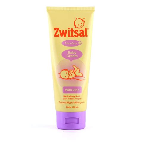 Zwitsal Extra Care Baby Cream With Zinc ingredients (Explained)