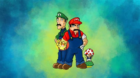 Mario and Luigi Backgrounds (54+ pictures) - WallpaperSet