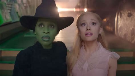 Ariana Grande glows in Wicked’s trailer