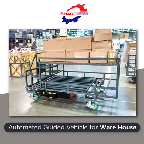 Automated Guided Vehicles in Warehouse – Sharp Engineering