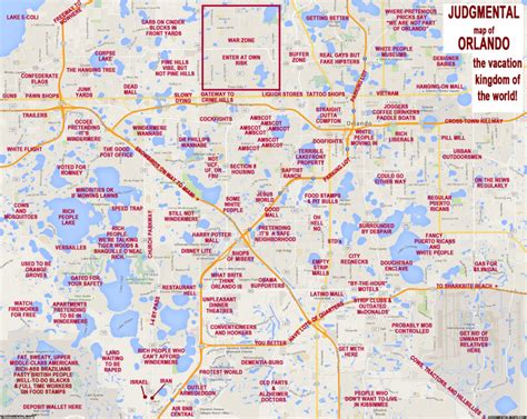 Judgmental Maps" Takes On Orlando With Hilariously Offensive Results ...