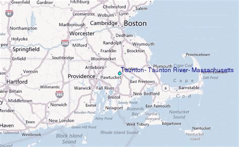 Taunton, Taunton River, Massachusetts Tide Station Location Guide