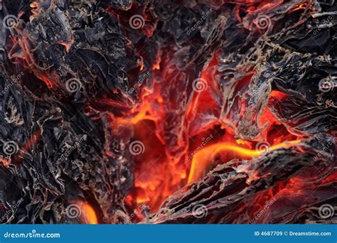 Smoldering Ashes Royalty Free Stock Images - Image: 4687709