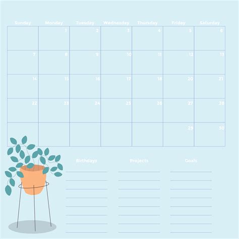 10 Best Monthly Calendar Printable - printablee.com