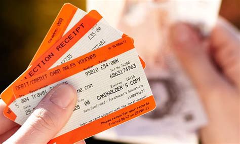 Orange paper train tickets will soon be a thing of the past | Daily Mail Online