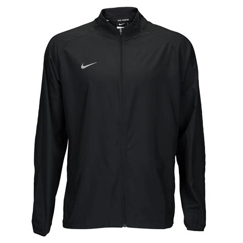 Nike Team Woven Running Jacket in Black for Men - Lyst