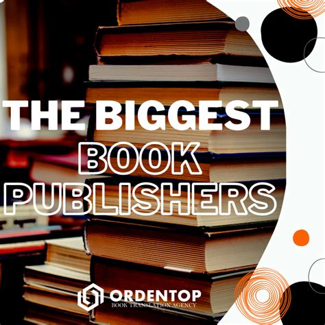 The Biggest Book Publishers - Ordentop