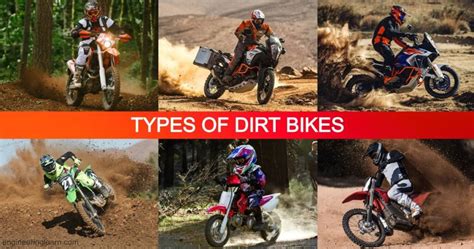 8 Types of Dirt Bikes - [Explained with Complete Details] - Engineering Learn