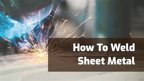 How to Weld Sheet Metal or Thin Stock (For Beginners)