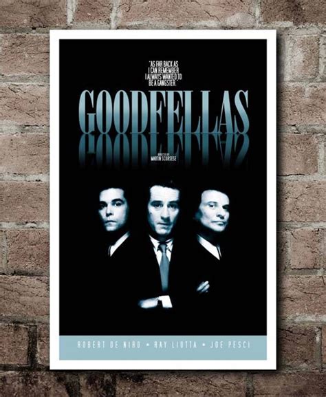 GOODFELLAS Movie Quote Poster 12x18 - Etsy