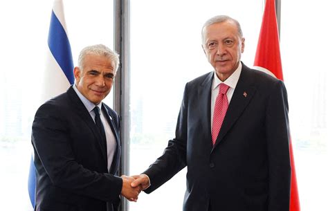 Israeli, Turkish leaders hold first meeting since 2008 | Reuters