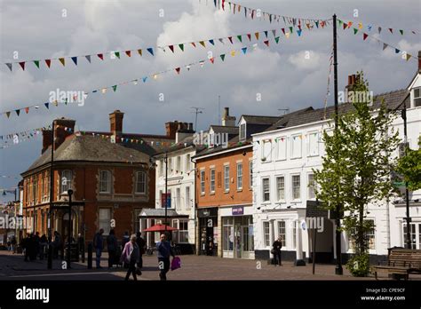 spalding town centre high street lincolnshire england uk gb Stock Photo - Alamy