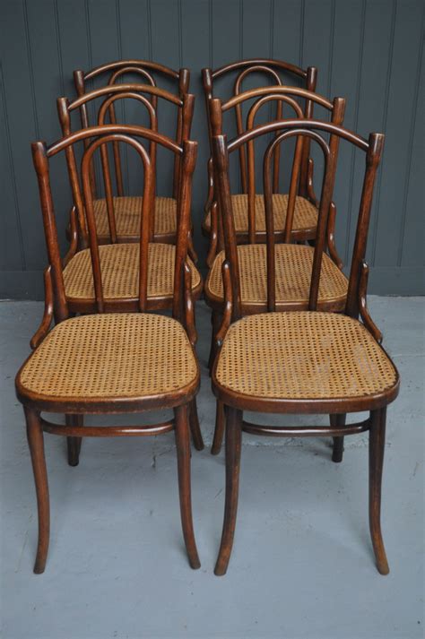 Set of 6 Thonet Bentwood chairs - B Southgate