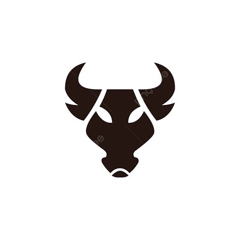 Bull Horns Silhouette PNG Transparent, Bull Horn Animal Silhouette Farm ...