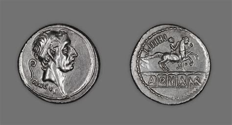 Denarius (Coin) Portraying King Ancus Marcius | The Art Institute of ...