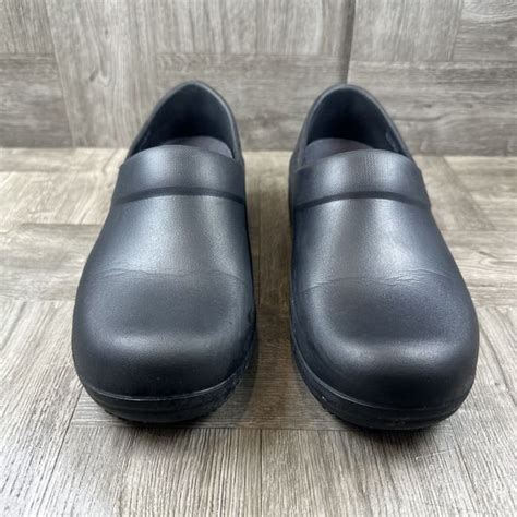 Crocs Dual Comfort Black Nurse Work Clogs Crocs lock non slip Shoes ...