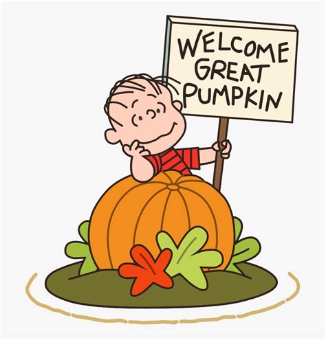 Snoopy Welcome Cliparts - It's The Great Pumpkin Charlie Brown Clip Art ...