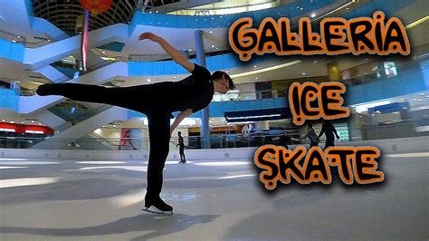 Ice Skating In The Galleria Mall In Dallas - YouTube